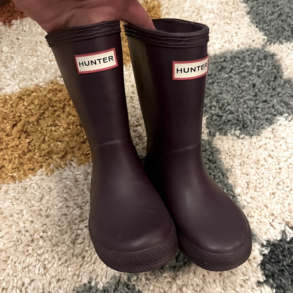 Purple Hunter boots